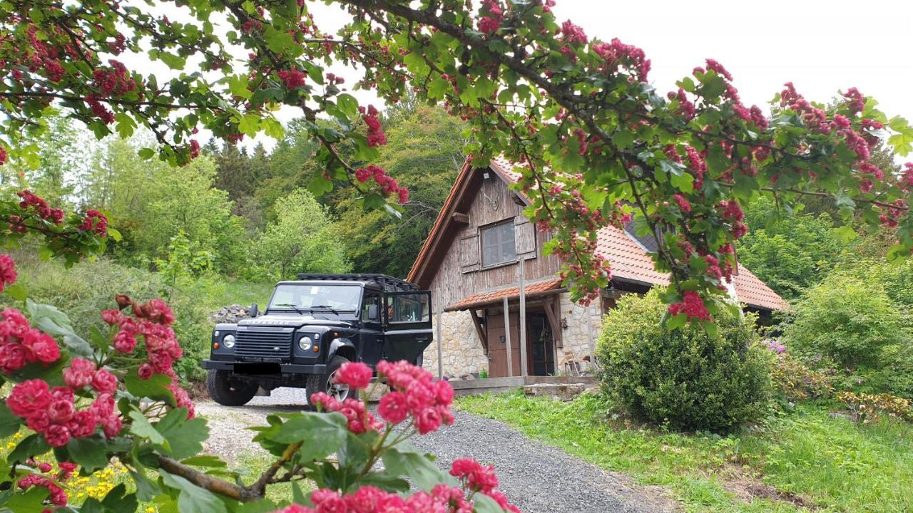 Villa Jagdhaus in der Rhön in völliger Alleinlage Gersfeld Exterior foto